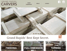 Tablet Screenshot of grcarvers.com